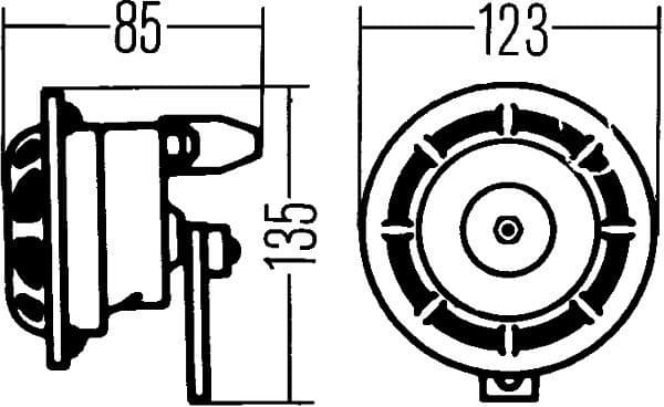 Signal Horn 3AG 003 399-801 - image 3