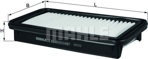 Air Filter LX2833 - image 2