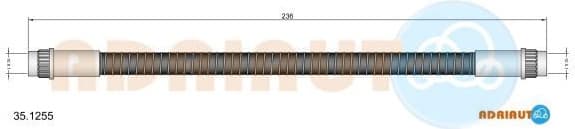 Brake Hose 35.1255