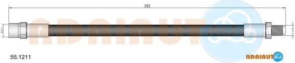 Brake Hose 55.1211