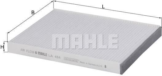 Filter, cabin air LA484 - image 2