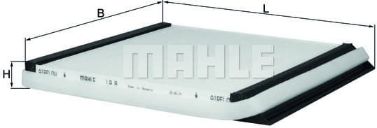 Filter, cabin air LA8 - image 2