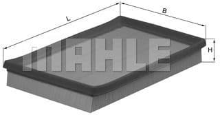 Air Filter LX1633 - image 2