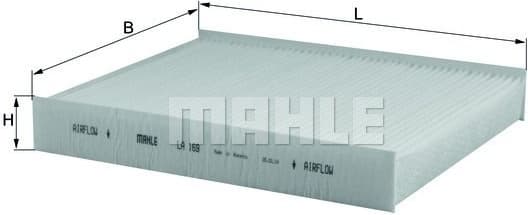 Filter cabin LA169 - image 2