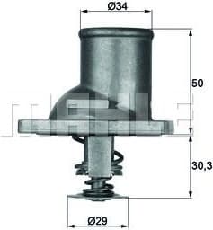 Thermostat, coolant BEHR TI192 - image 2