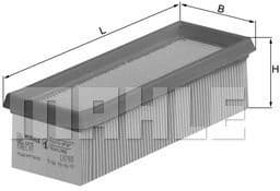 Air Filter LX788 - image 2