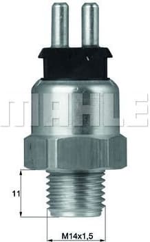 Temperature Switch, radiator fan BEHR TSW5D - image 2