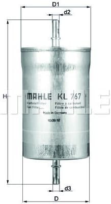 Fuel Filter KL767 - image 2