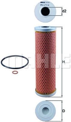 Oil Filter OX147D - image 2