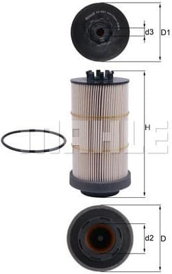 Fuel Filter KX801D - image 2