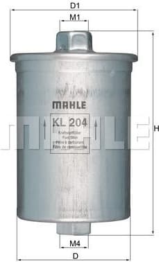 Fuel Filter KL204 - image 2