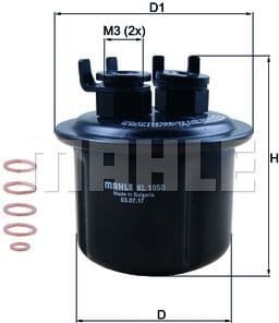 Fuel Filter KL1050D - image 2