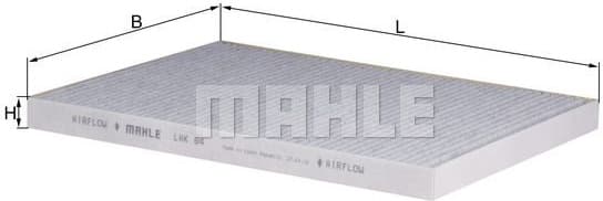 Filter, cabin air LAK64 - image 2