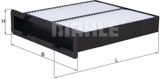 Filter, cabin air LA682 - image 2