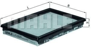 Air Filter LX1269 - image 2