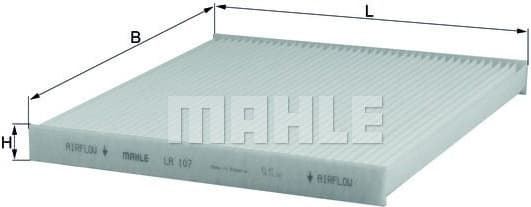 Filter, cabin air LA107 - image 7