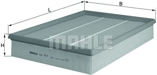 Air Filter LX717 - image 2