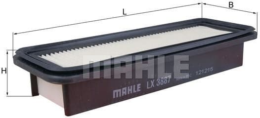 Air Filter LX3887 - image 2