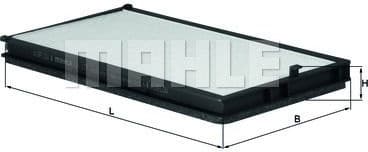 Filter, cabin air LA177 - image 2