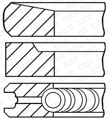 Piston Ring Set 08-431700-00