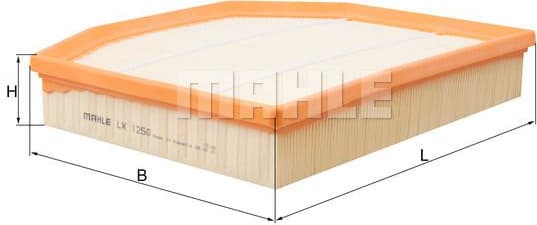 Filter air LX1250 - image 2