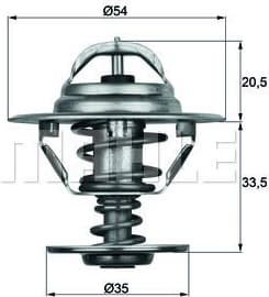 Thermostat, coolant BEHR TX883D - image 2