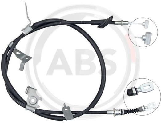 Cable Pull, parking brake K13417