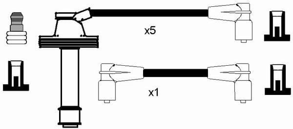 Ignition Cable Kit RC-VL605 - image 2