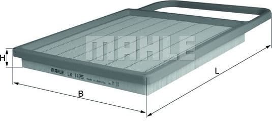 Air Filter LX1475 - image 2