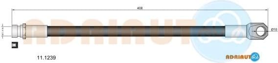 Brake Hose 11.1239