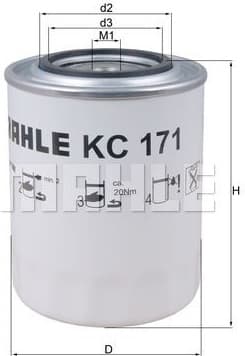 Fuel Filter KC171 - image 2