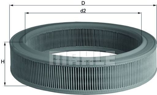 Air Filter LX568 - image 2