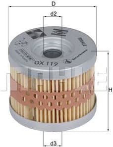 Oil Filter OX119 - image 2