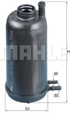 Fuel Filter KL707D - image 2