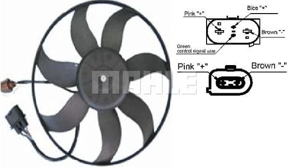 Fan, engine cooling BEHR CFF 187 001S - image 2