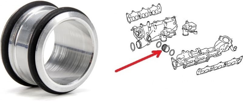 Fitting intake manifold OE-6420980037