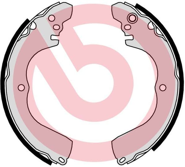 Brake Shoe Set ESSENTIAL LINE S54525