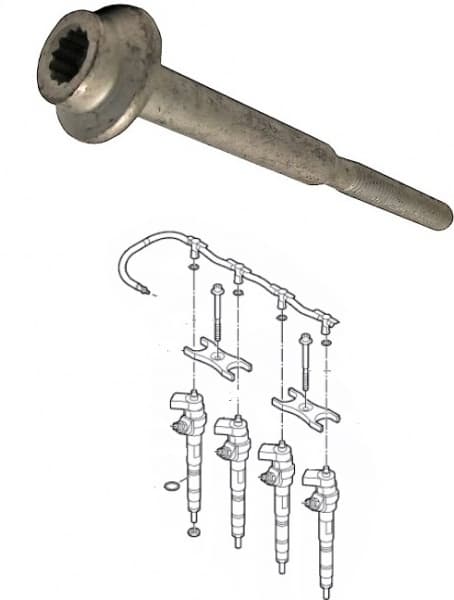 Varžtas purkštuko VW/Audi - WHT005490 (VAG) - Autoera