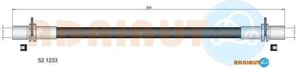 Brake Hose 52.1233
