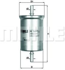Fuel Filter KL165/1 - image 2