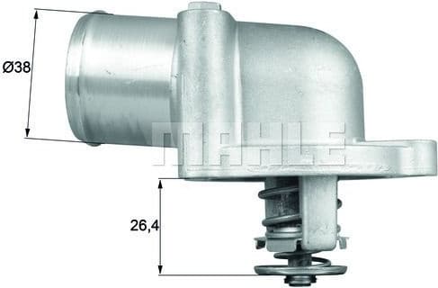 Thermostat, coolant BEHR TI7887D - image 2