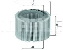 Air Filter LX718 - image 2