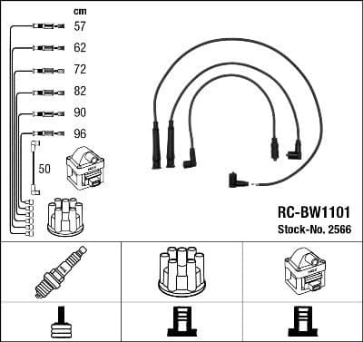 Ignition Cable Kit RC-BW1101