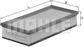 Air Filter LX1295 - image 2