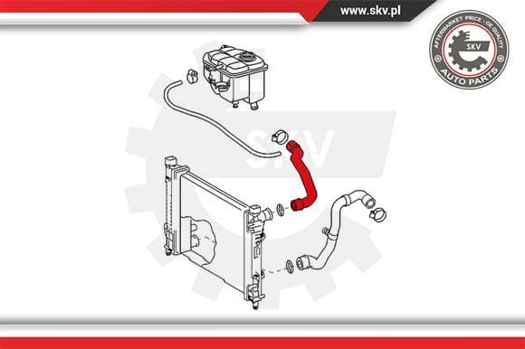 Radiator Hose 24SKV298 - image 4