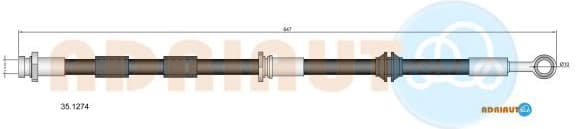 Brake Hose 35.1274