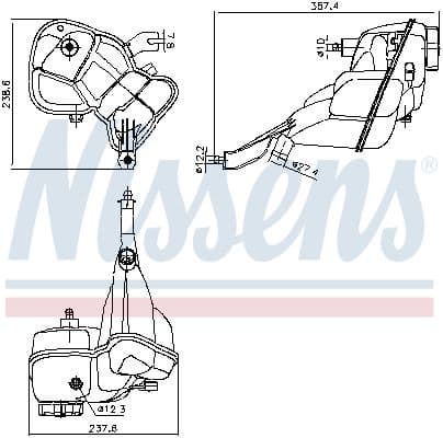 Expansion Tank, coolant ** FIRST FIT ** 996275 - image 7