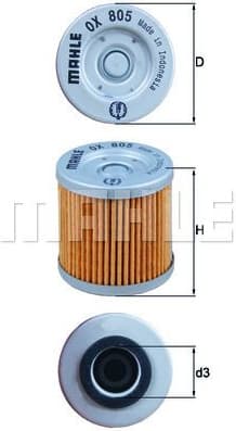 Oil Filter OX805 - image 2