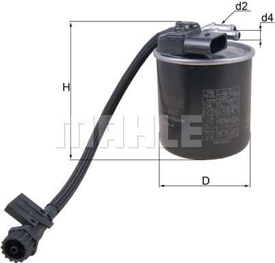 Fuel Filter KL947 - image 2