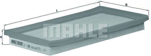 Air Filter LX1896 - image 2